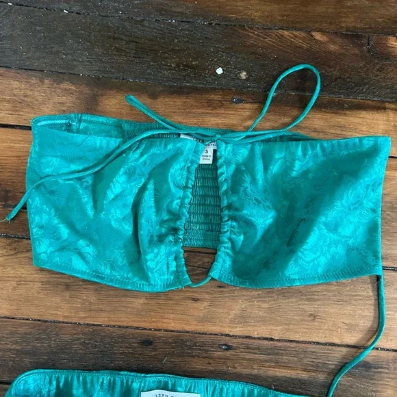 12th Tribe Emerald Green St. Barth’s Top (just the top) - Picture 3 of 3